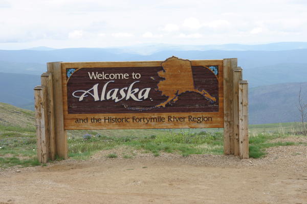 Top of the World Highway Yukon Alaska Top of the World Highway Yukon Alaska